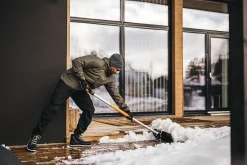 Snømåke x-series sort formet blad