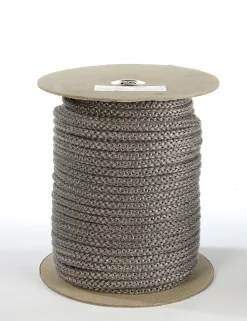 Snor 10mm myk sort 50mtvinnet keramisk snor 1000 gr. C