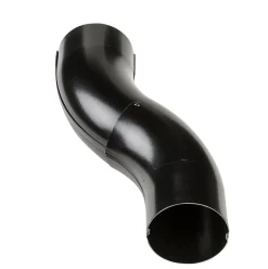 Sokkelbend sort 75 mm ST
