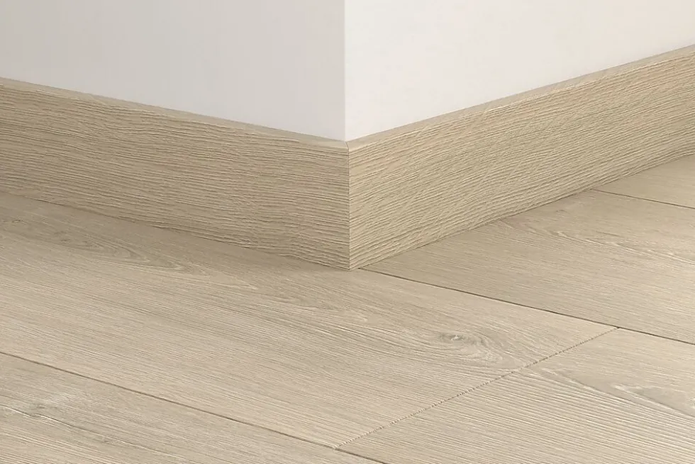 Sokkellist laminat 12x58 mm Pure Mist Oak dekor 04764