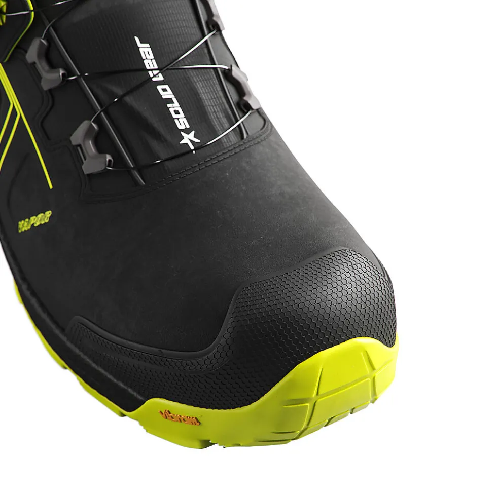Solid Gear Vapor 3 GTX Low vernesko sort/grønn str 43