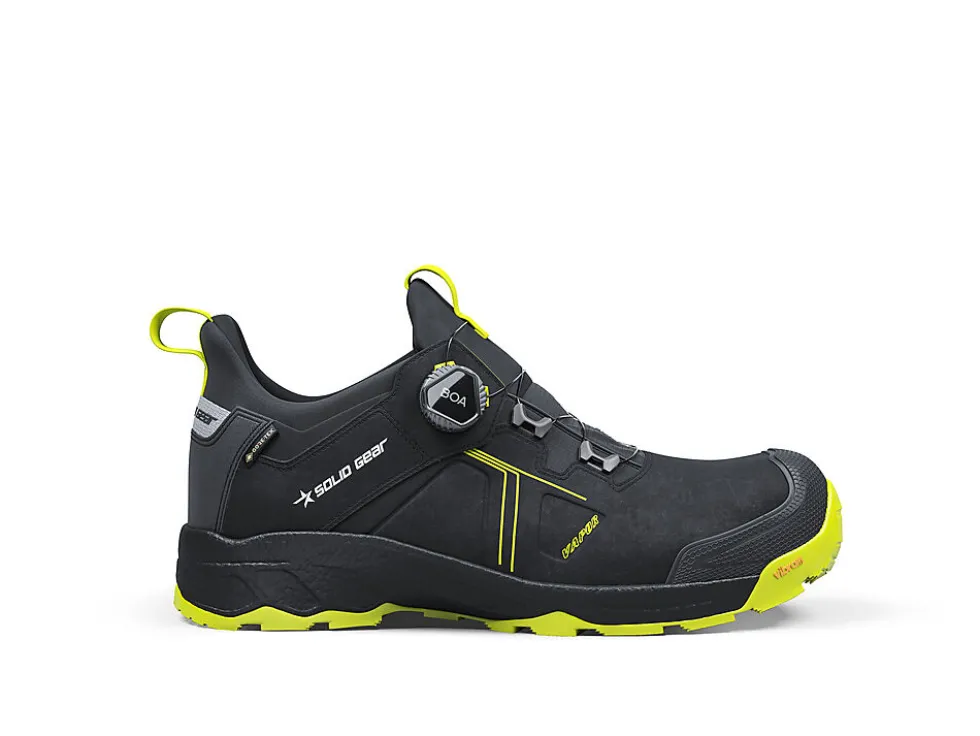Solid Gear Vapor 3 GTX Low vernesko sort/grønn str 43