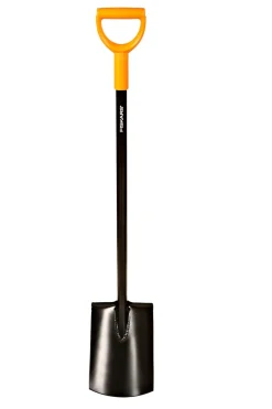 Spade metall med rett blad