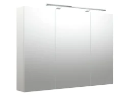 Speilskap Milano med lys 100 cm