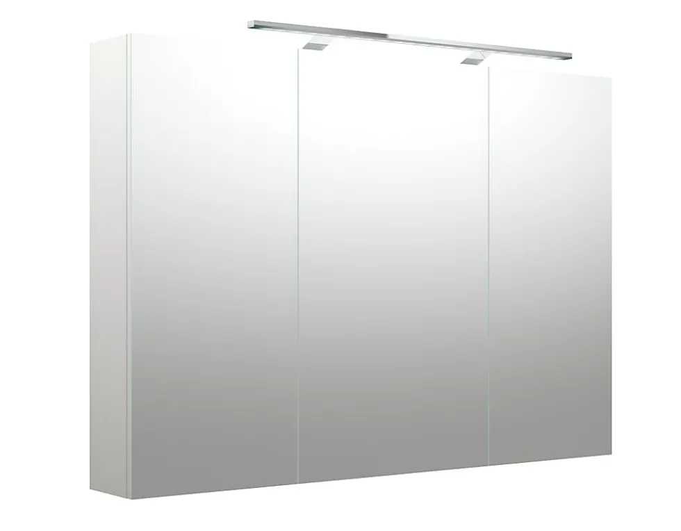 Speilskap Milano med lys 100 cm