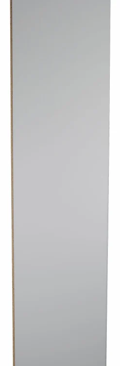 Sponplate not/fjær og v-fuge 12x620x2390 mm hvit strie