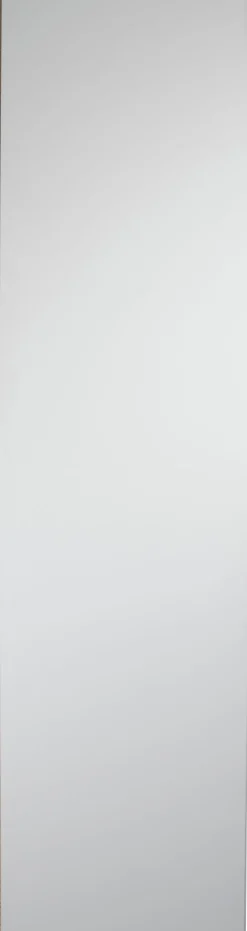 Sponplate vegg 12x620x2390 mm foliert hvit not og fjær 2 sider