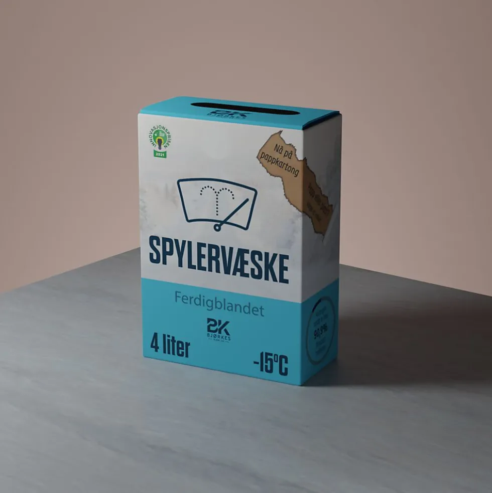 Spylervæske kartong -15GR PAK A2x2L