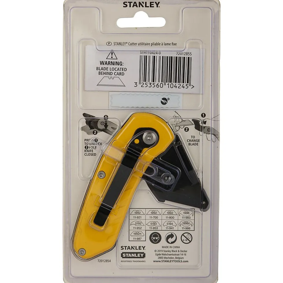 Stanley foldekniv med fast blad