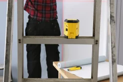Stanley krysslinjelaser rød stråle