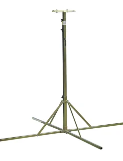 Stativ for lyskaster med festeplate galvanisert