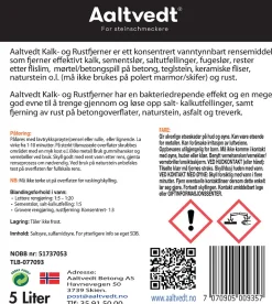 Steinrens kalk-og rustfjerner 5 liter