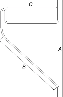 Stigeoppheng 150 mm vf 0101 sv pn 6091-0-01-01