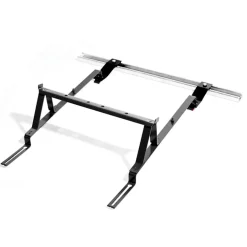 Stigetrinn domino 22 cm sort