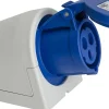 Stikkontakt cui 216-6 +cru 16a 2 pluss jord