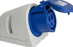 Stikkontakt cui 216-6 +cru 16a 2 pluss jord