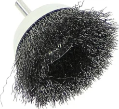 Stålbørste bølget tråd 0,3 mm 75x40x6 mm