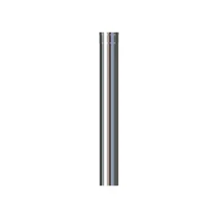 Stålpipe ø150 uisolert 1100mm bp sort lakk