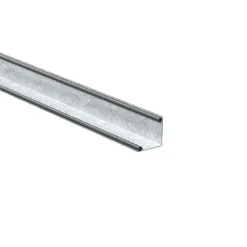 Stålpr ac50-h 50x50x3000 hjørneprofil m/tetn.list, t 0,56