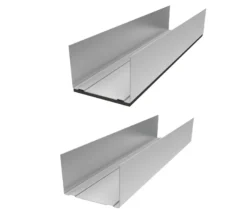 Stålprofil U-skinne 50/43/0,47 3000mm