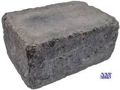 St.mur adel pyntemur gråmix 30x20x14 cm