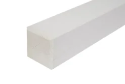 Stolpe 90 mm 240 cm hvit