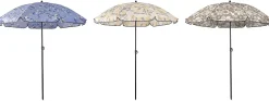 Strandparasoll ø160cm assortert