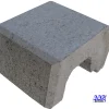 Støttemurbl mini glatt sving 25x32x17