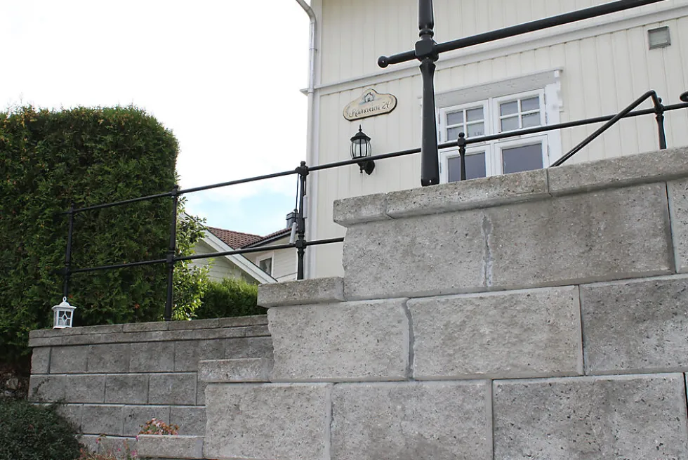 Støttemur Knekt 40x20x20 cm