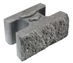 Støttemur vertica normalstein koks mix 45x28x20 cm