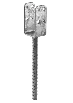 Søylesko Ppu 73X40 mm varmgalvanisert