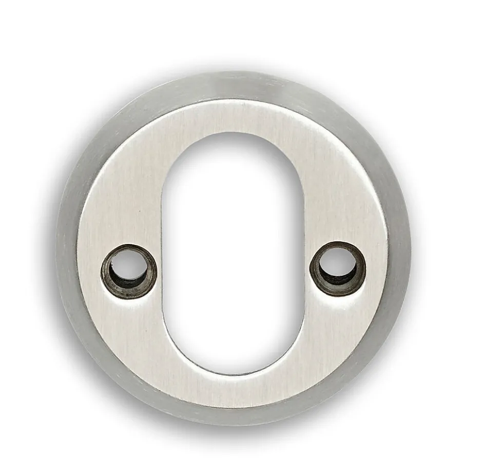 Sylinderskilt 45 13mm innv 316 sb børstet rustfritt stål