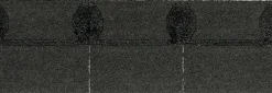 Takfot/møneplate sort isola