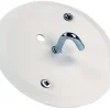 Takklokk m/ krok PVC hvit