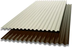 Takplate 2075 050 HC sort 3,0M
