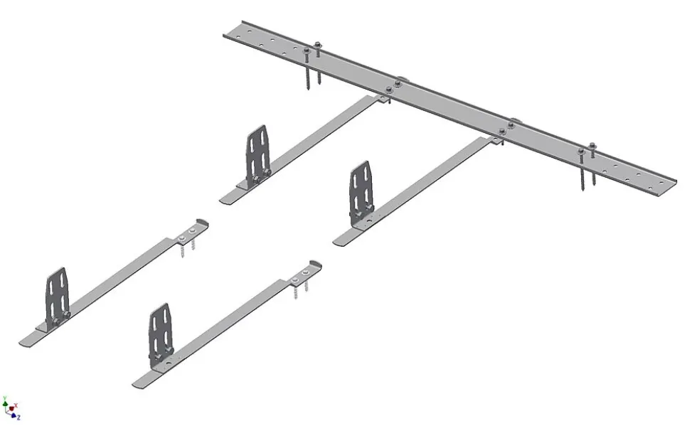 Takstige tls ls-31 sort ral 9005