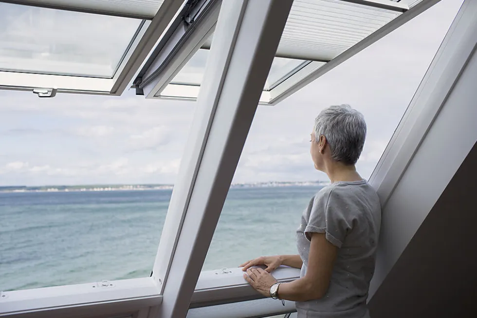 Takv th 55x98 vedlhfri 3-lags gl velux topphengslet trelags isolergl