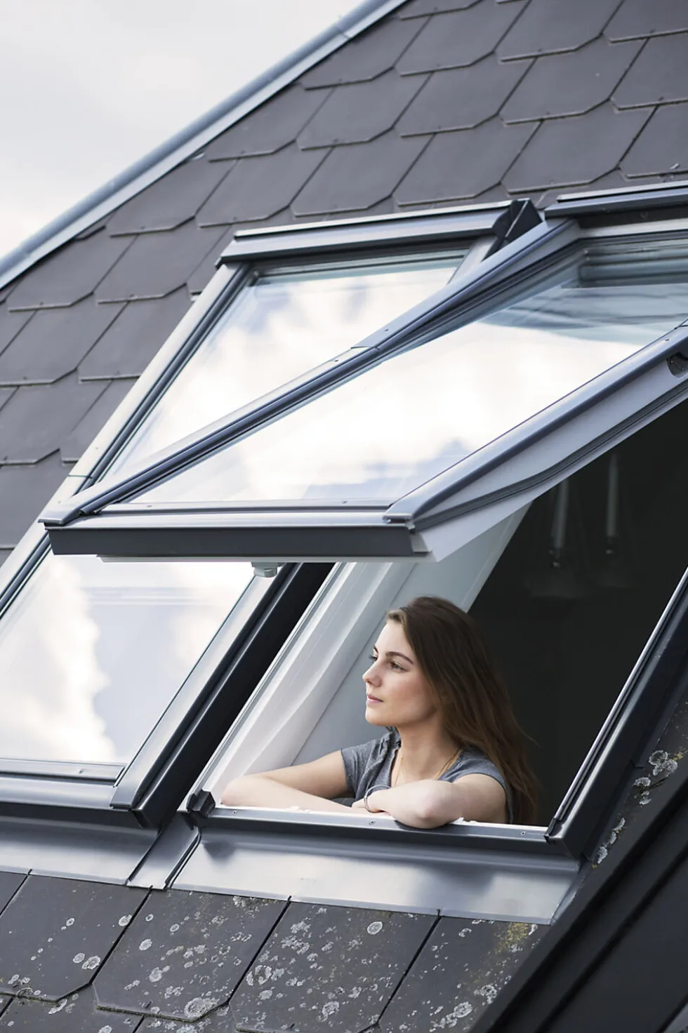 Takv th 55x98 vedlhfri 3-lags gl velux topphengslet trelags isolergl