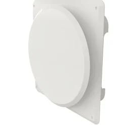 Tallerkenventil Hvit Plast 4-kant karm/ramme 4X4