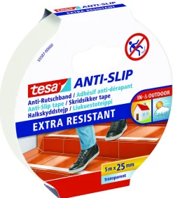 Tape antiskli 5m 25mm fargeløs