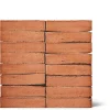 Teglstein massiv ew2207 rød bløtstrøken 228x108x54