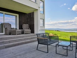 Terrassebord royalimpregnert grå furu Uno rillet 28x145 mm