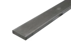 Terrassebord royalimpregnert grå furu Uno rillet 28x120 mm