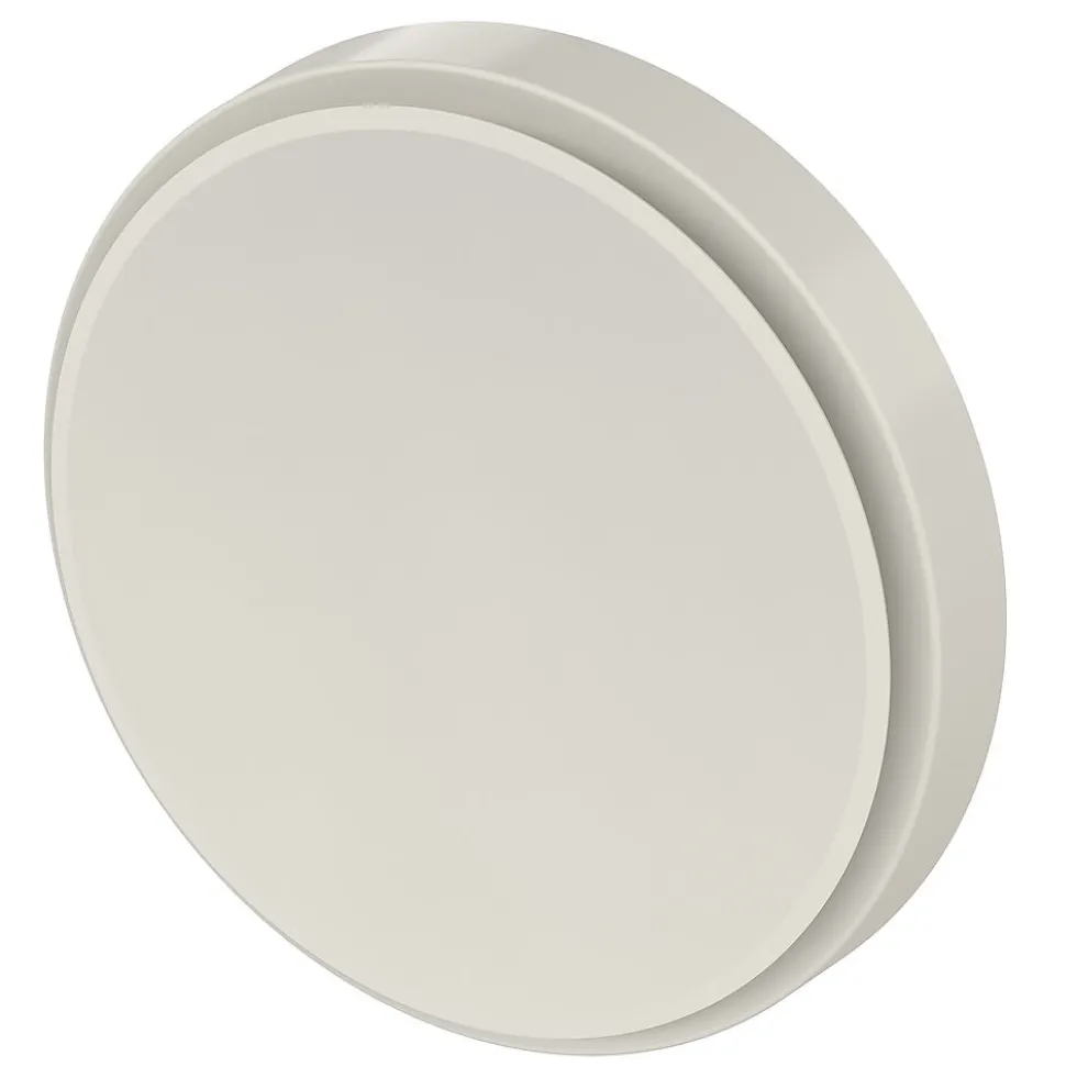 Tilluftsventil plast Ø100 mm hvit