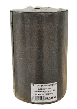 Til-tak grunnmurspapp 0,33m x 15m