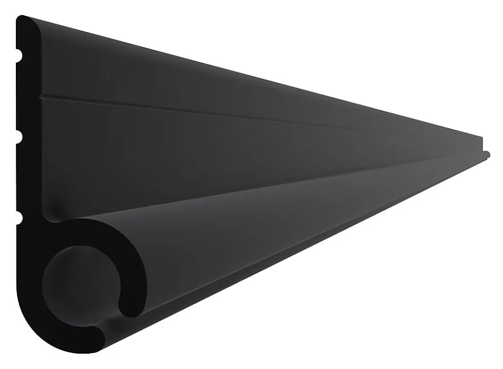 Til-tak light plastprofil pvc 1,2 m slagfast pvc, list