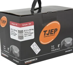 Tjep ze21/35 ringspiker varmf. Fullhode. Box 2.600 stk.