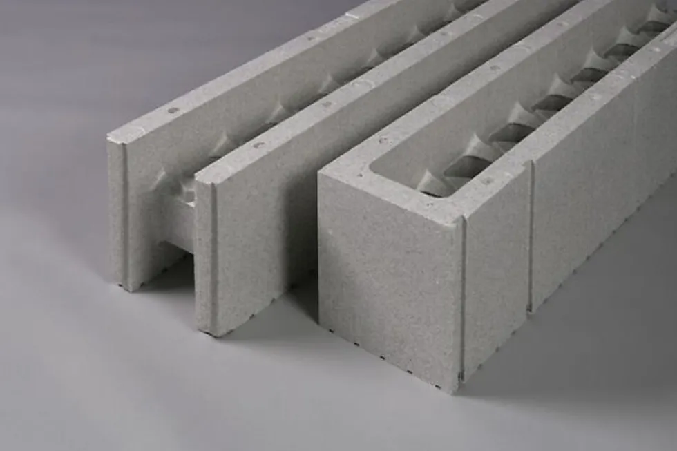 250 toppblokk åpen h=300 b=250 l=1200 mm