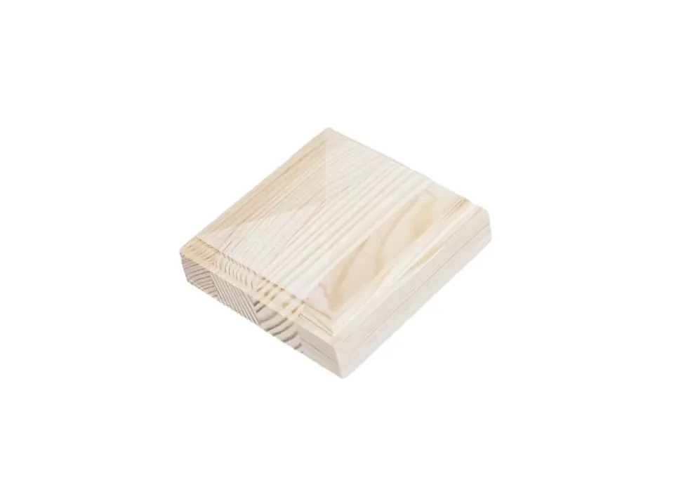 Toppkloss 302a 22x75x75mm furu for 21x70 list ubehanldet