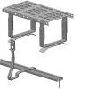 Topp platå tp f-230 sort ral 9005
